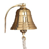 A29 Solid Brass Ships Bell / Nautical Bell, Polished Lacquered Finish
