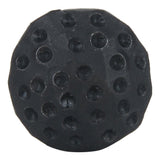 (Set of 12) 1 x 1 Inch (approx.) Round Iron Clavos Decorative Nails, Hand Forged, Natural Black Finish