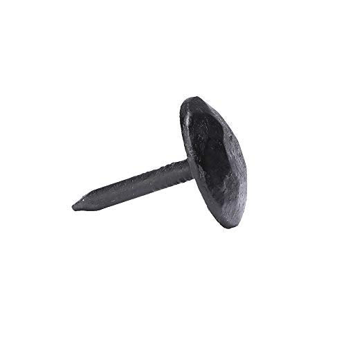 100 Pack 1.25 Inch Sealed Rusted Decorative Door Nail Clavos By Borderland Rustic Hardware