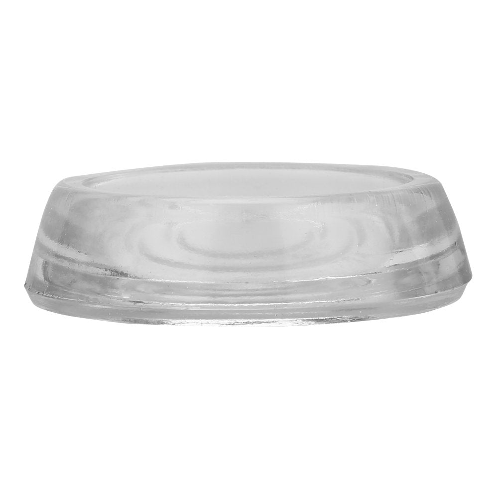 Fort Fasteners Castor Cups, Large Od 65mm  2.5/8 Inch  Clear Premier 4 Castor Cups