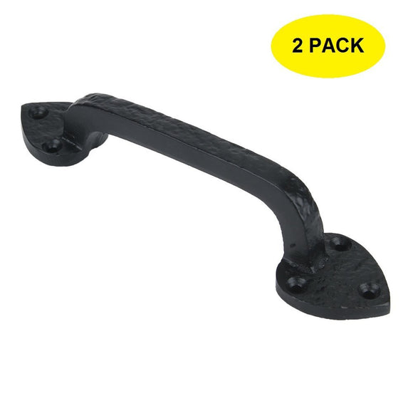 A29 Cast Iron Horizontal Rim Lock, Black Powder-Coated Finish – A29Hardware