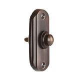 Wired Brass Doorbell Chime Push Button in Oil Rubbed Bronze Finish Vintage Decorative Door Bell with Easy Installation