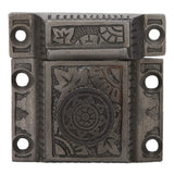 Iron Cabinet Latch Handmade Antique Iron Finish Latch for Cabinet Closet Kitchen Door Windsor Design Sold as Each