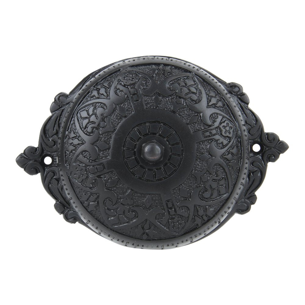 Wired Brass Doorbell Push Button – Oil Rubbed Bronze Vintage Finish, Easy Installation Decorative Door Bell