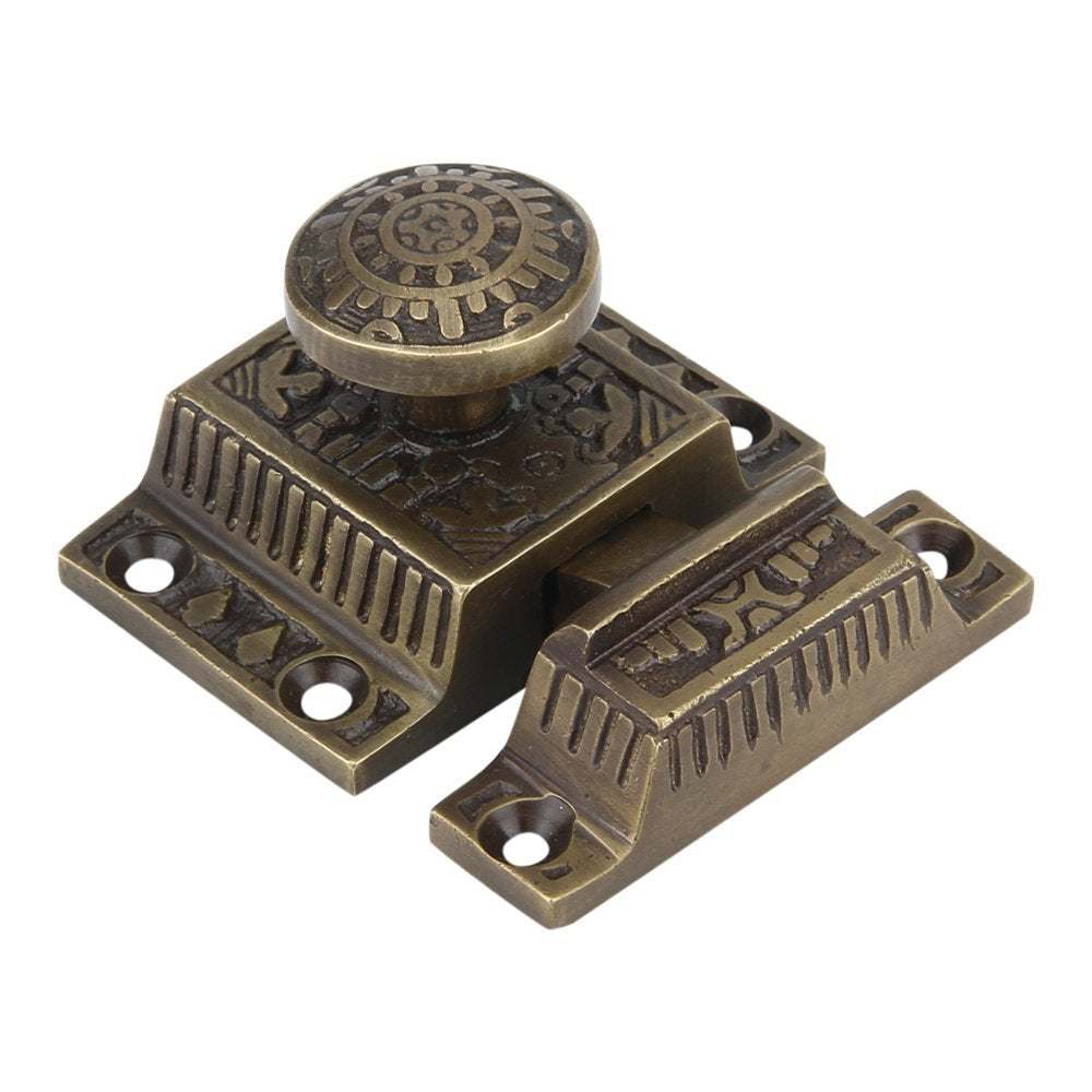 Uxcell 2pcs Brass Double Ball Catch - 70mm Silver Tone Cabinet Door Latch - View #14