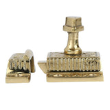 Solid Brass Cabinet Latch Handmade Polished Lacquered Finish Latch for Cabinet Closet Kitchen Door Sold as Each Windsor Design